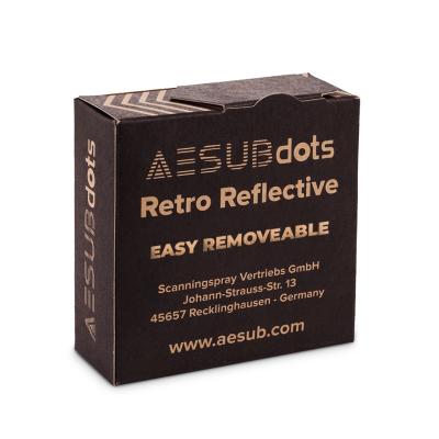 AESUBdots Retro Reflective - Лесно отстраняващи - 3 или 6 mm